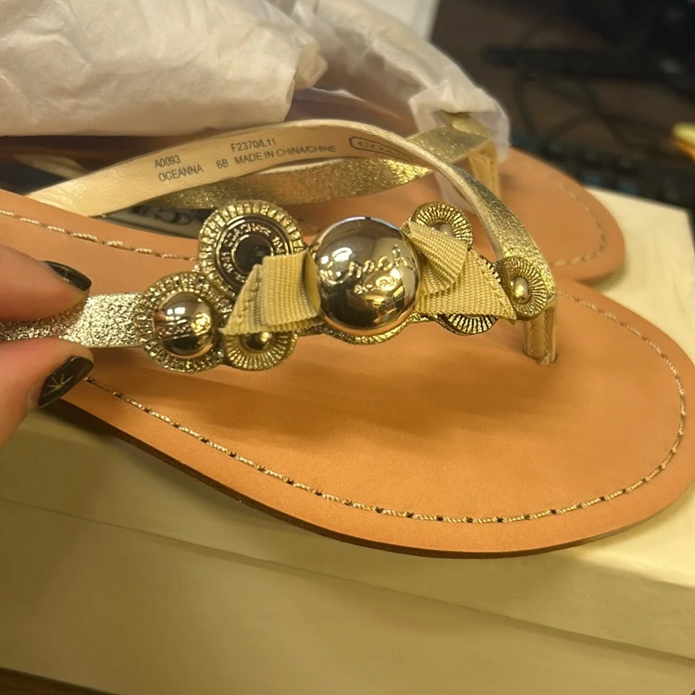 Coach Oceanna Flip Flop
